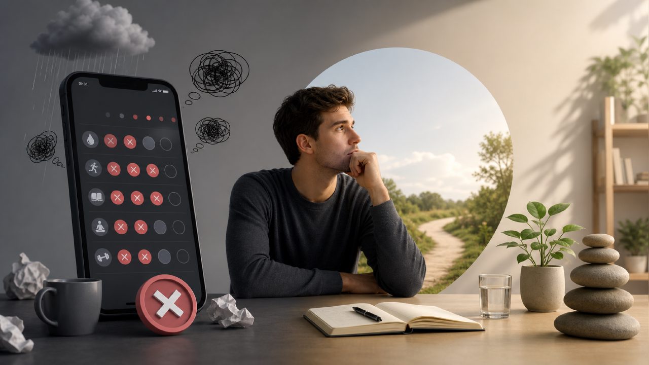 Why Habit Tracking Apps Fail at Self-Discipline (Habitly Review)