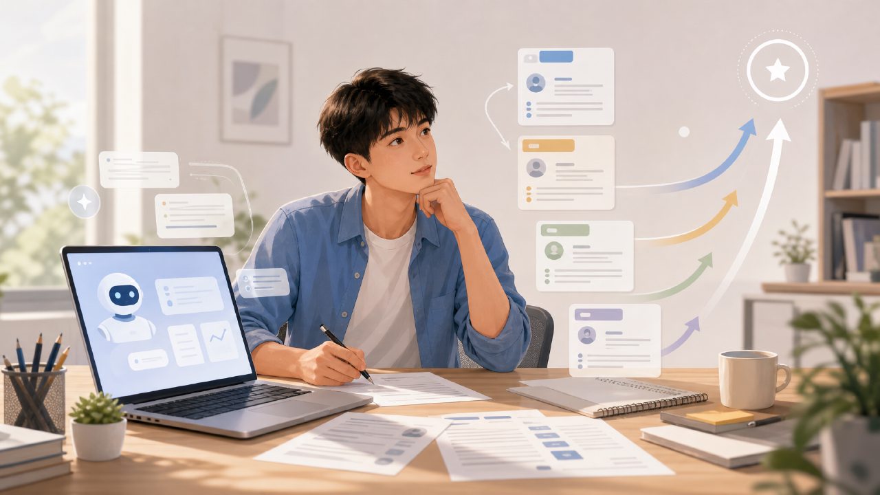 应届生求职简历怎么写？我用AI工具jobly实测，内容方向比模板更重要