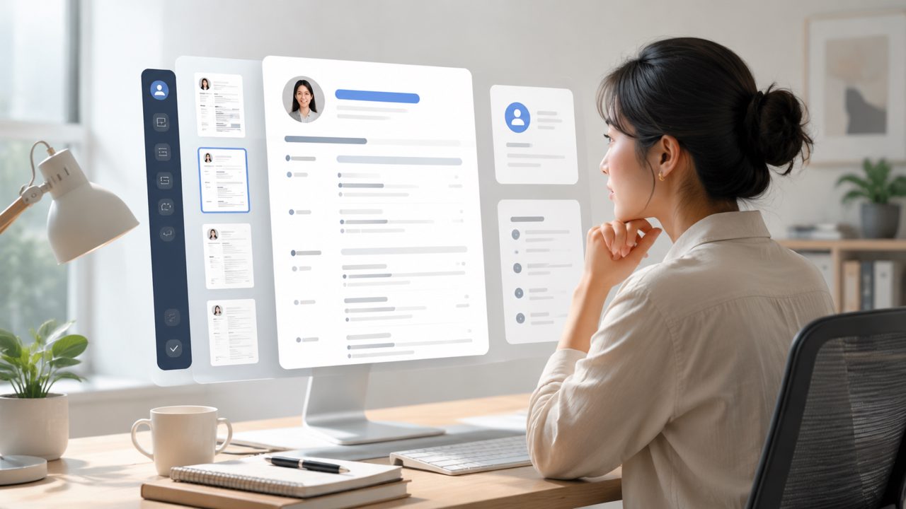 Resume Template Test: Jobly AI Builder for a Real Job Application