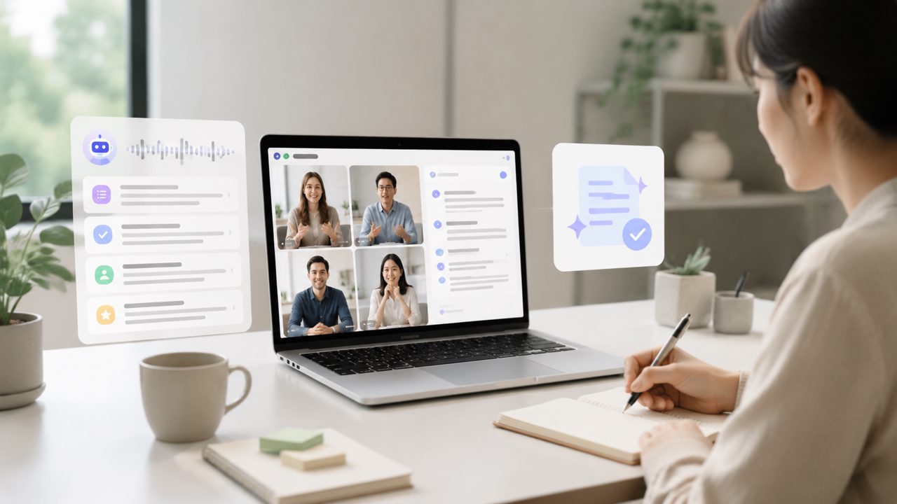Meetly Notes: A Free Fathom Alternative for AI Meeting Summaries