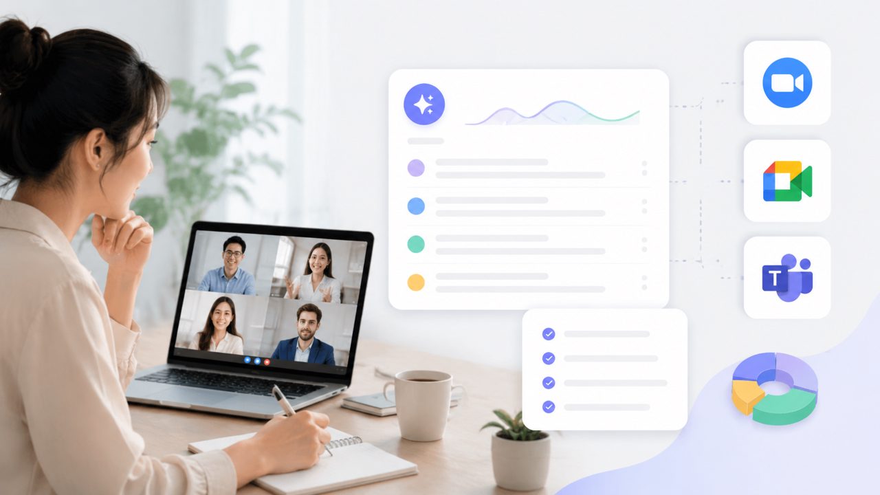 Best AI Meeting Summary for Zoom, Google Meet & Teams – Tested