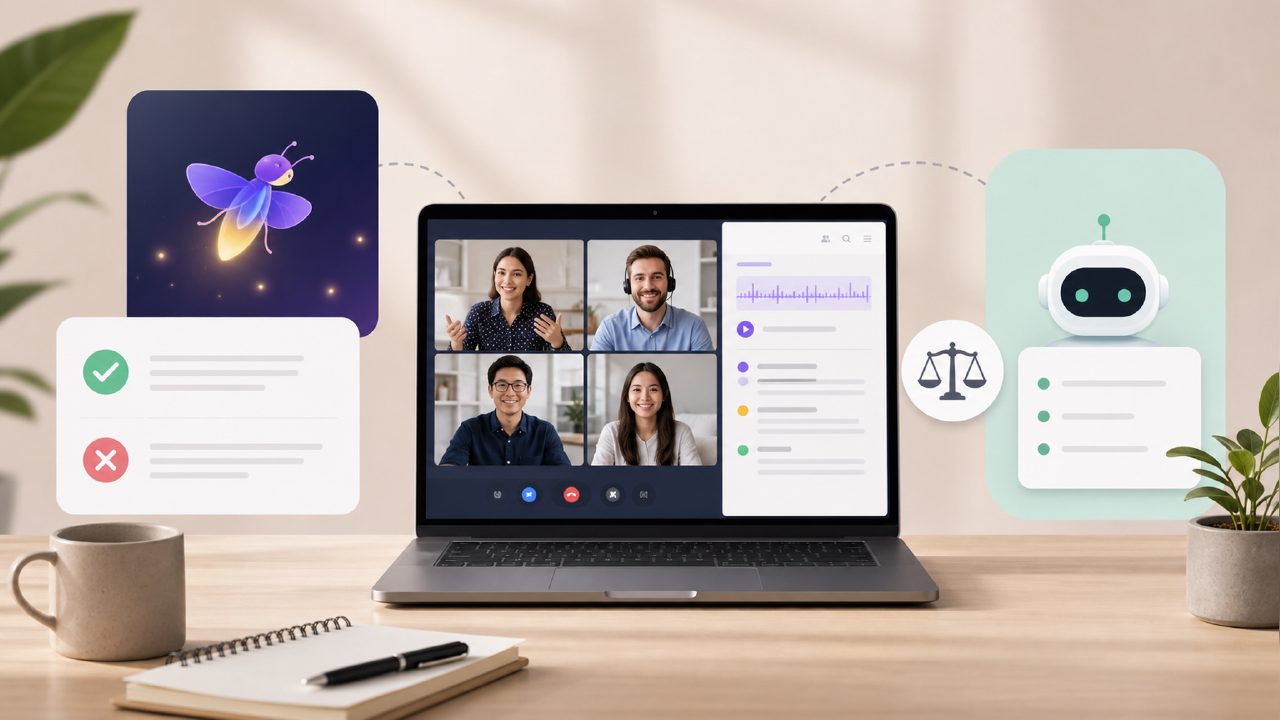 Fireflies AI 评测：优缺点坦诚分析及免费会议记录替代方案