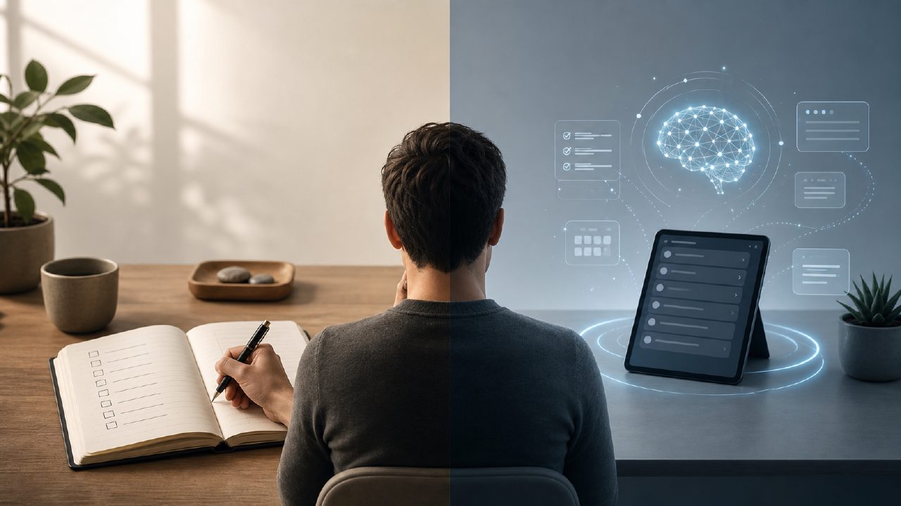 GTD vs AI Task Apps: Why Manual Capture Still Wins
