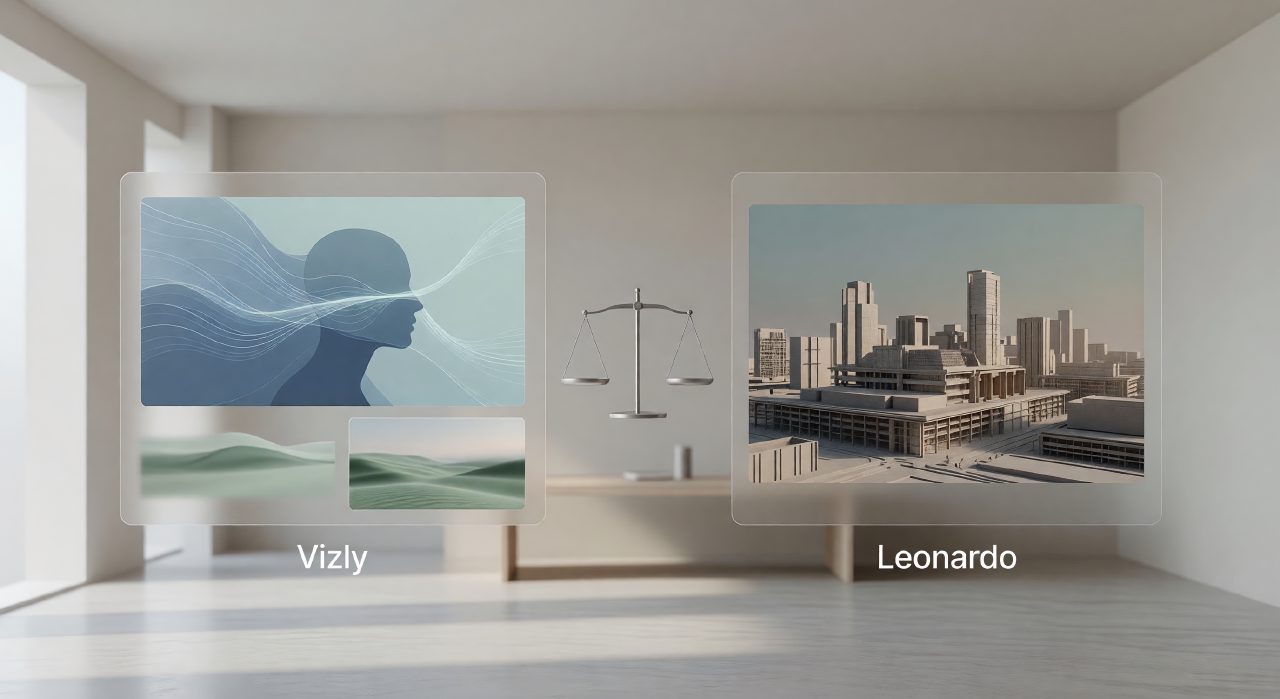 2026最佳免费AI图像视频生成器实测：Vizly能否超越Leonardo？