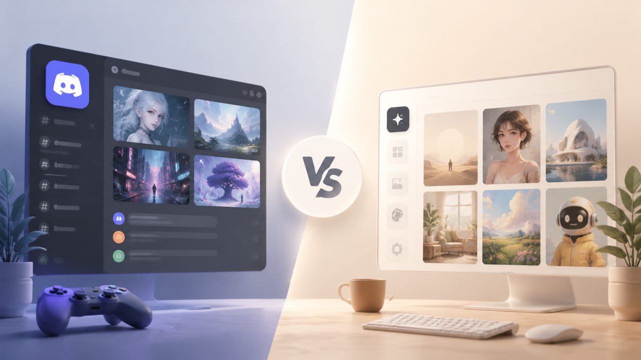 Discord AI Art Server vs Vizly: Which Is Better in 2025?