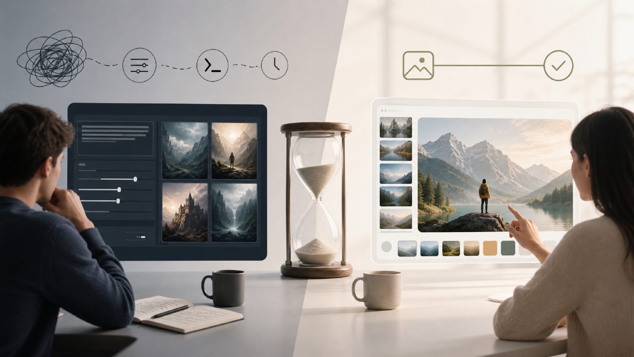 Stable Diffusion vs Vizly: Which AI Image Generator Saves You Time?