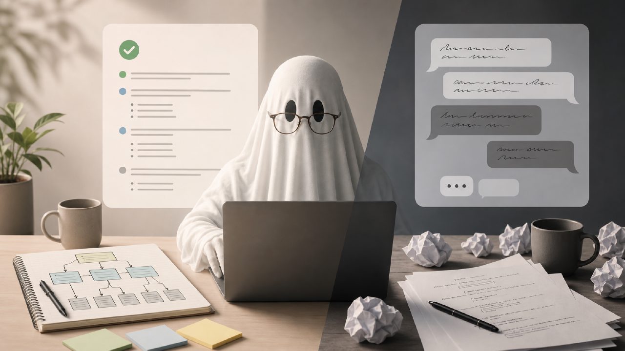 Ghostwriter Tested: Fast Blog Outlines, Weak Script Dialogue