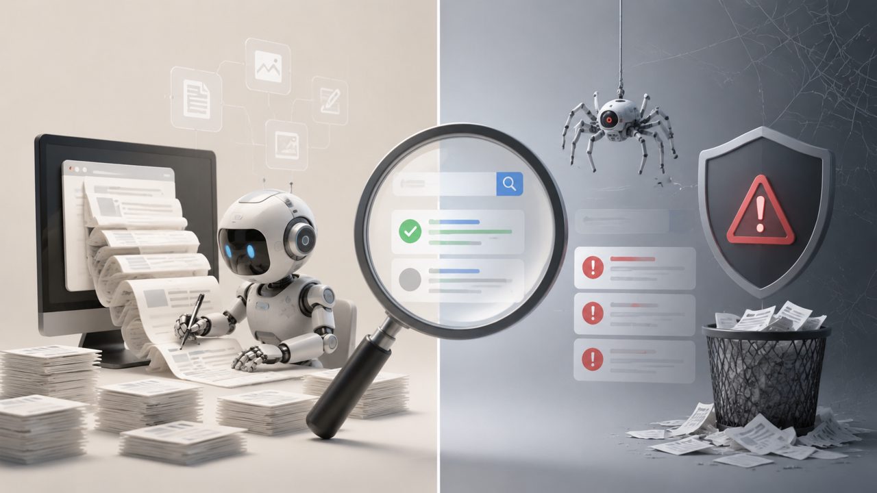 Revealing the Truth About AI Bulk-Generated Articles: Search Engine Indexing and Penalties
