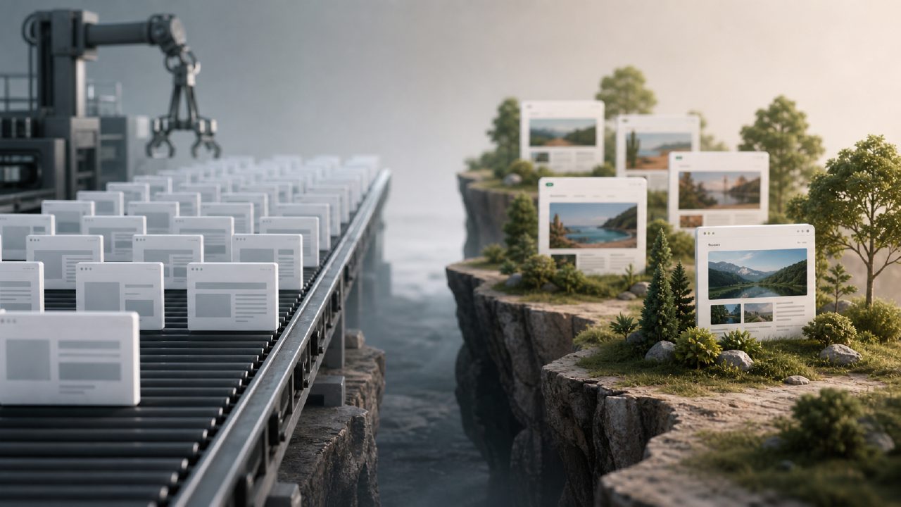 Niche Site Builder的致命误区：批量生成≠高质量，站群需独立
