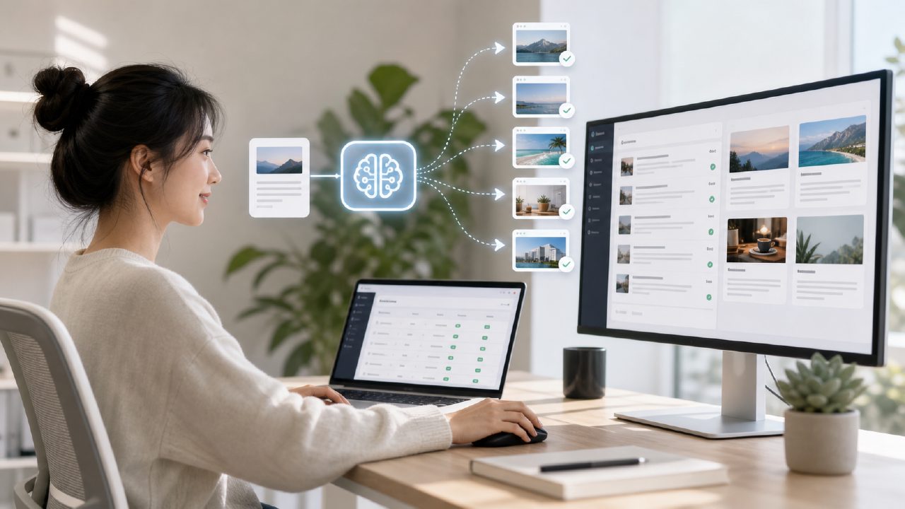 我用多站点管理工具+AI批量生成文章，一天搞定5个站的内容