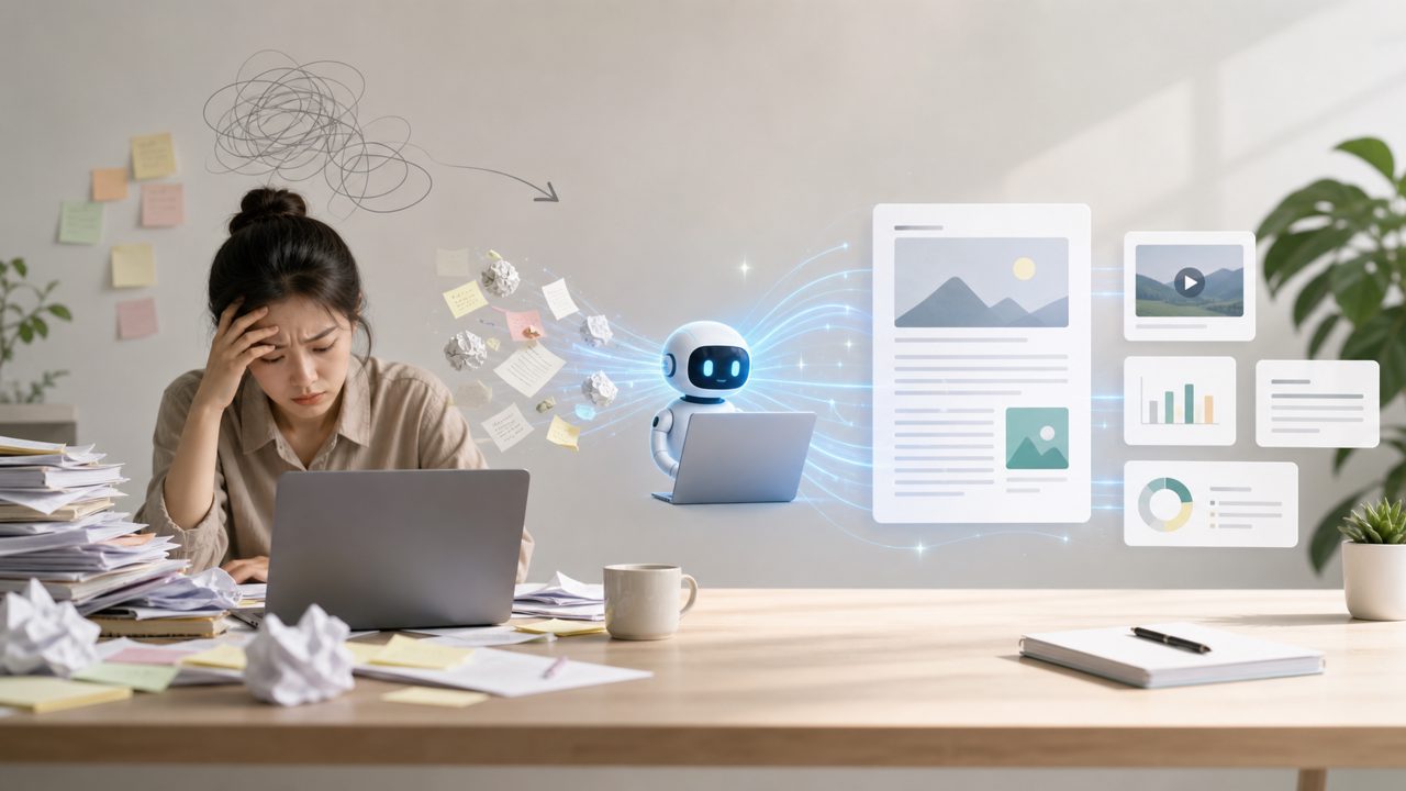 Content SEO 效率低？用 AI 内容生成工具突破内容生产瓶颈