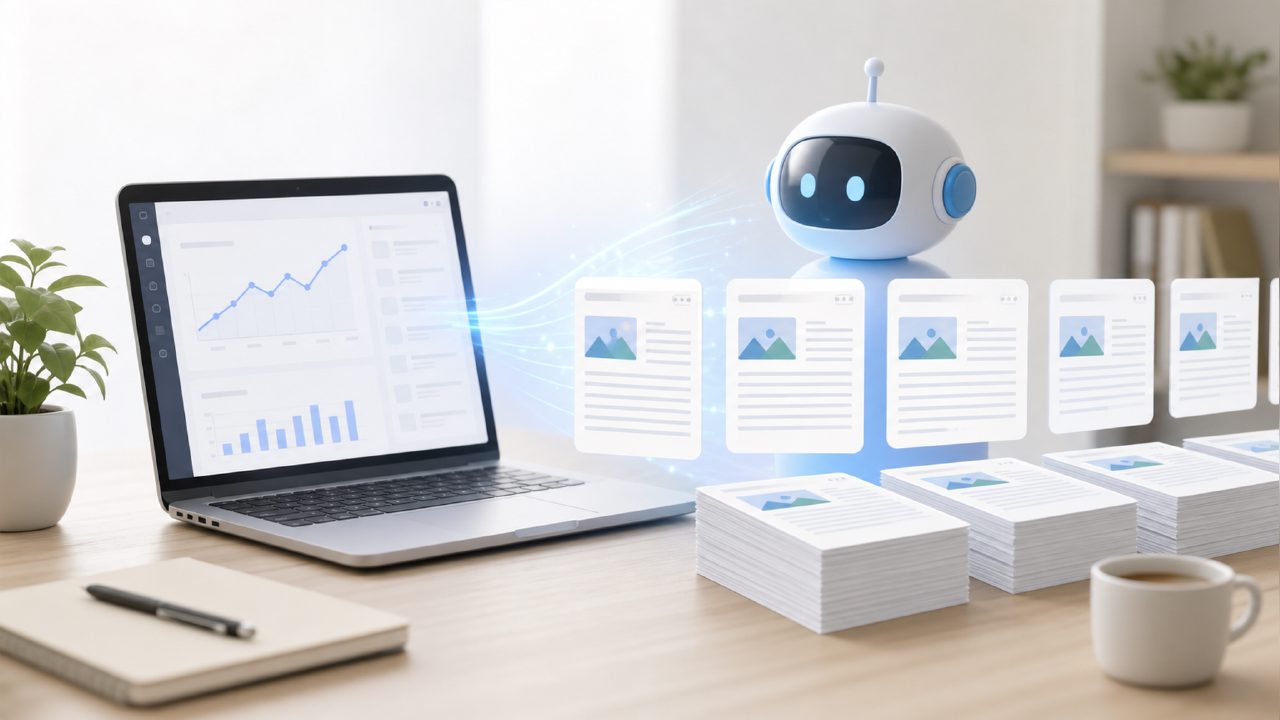 实测SEO123 AI批量生成文章：Ranking主题内容效率提升
