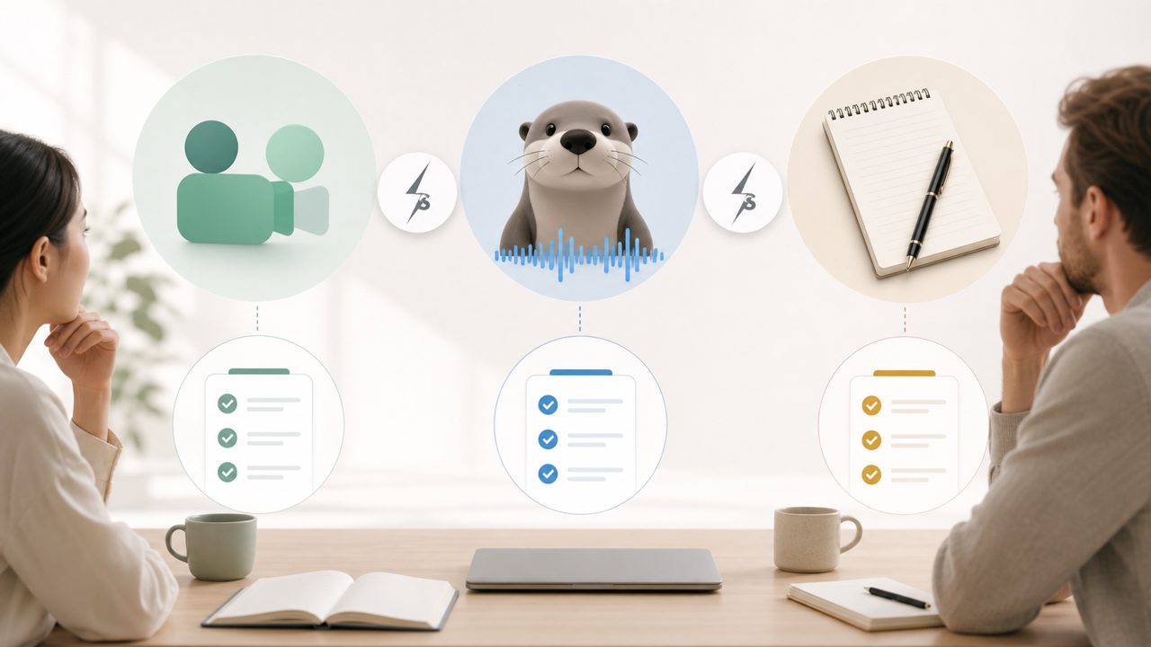 Zaso Meeting vs Otter vs Pen & Paper: Which Captures Action Items Best?