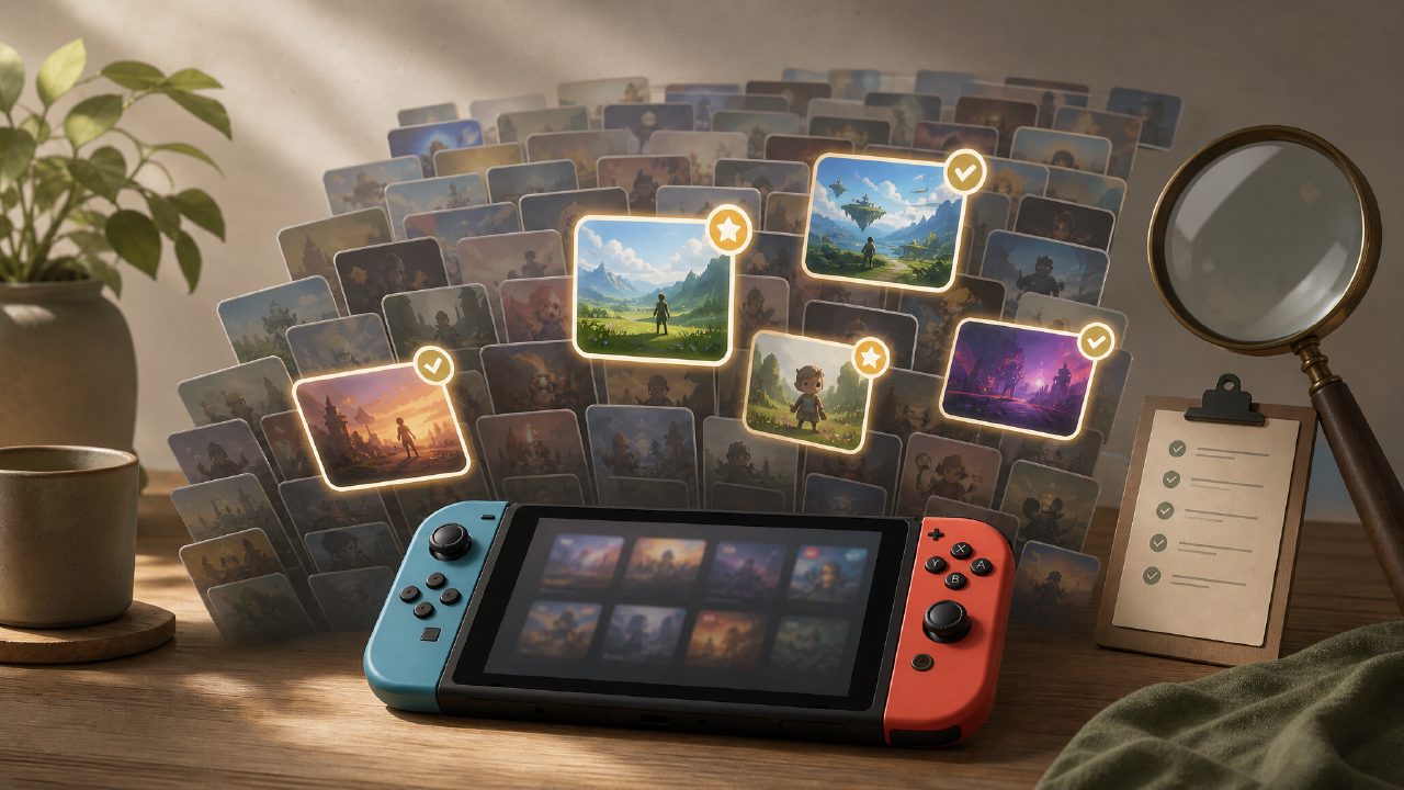 Switch游戏库4000+，怎么筛出真正好玩的？这份筛选指南别错过