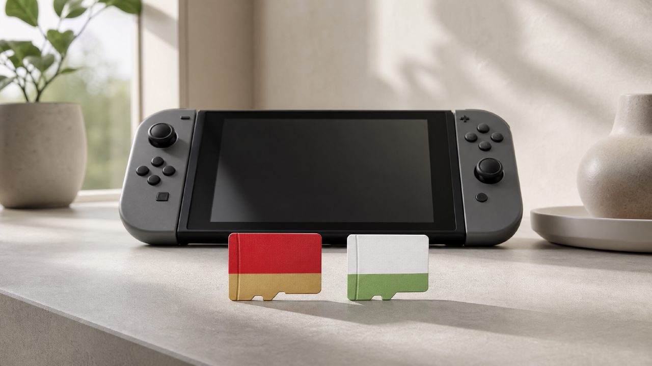 Switch存储卡怎么选？闪迪定制版与三星EVO Select实测对比