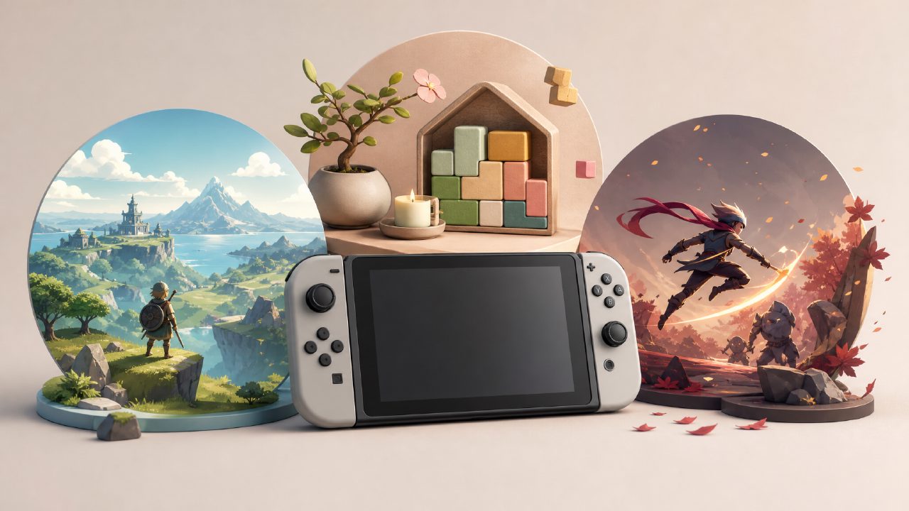 Switch高分游戏怎么选？这3款神作值得一玩再玩