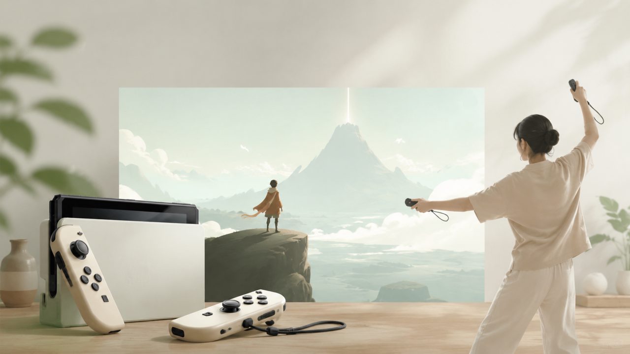 Switch上被低估的极简冒险：Adventure体感操作深度评测