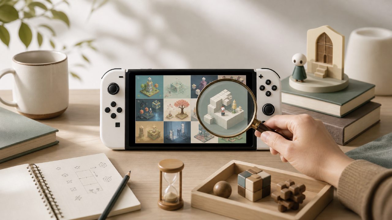 Switch eShop Puzzle独立游戏眼花缭乱？四十分钟实测筛选法，帮你找到精品