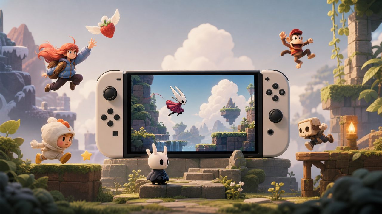 Platformer爱好者必看：Switch上最值得玩的平台跳跃游戏