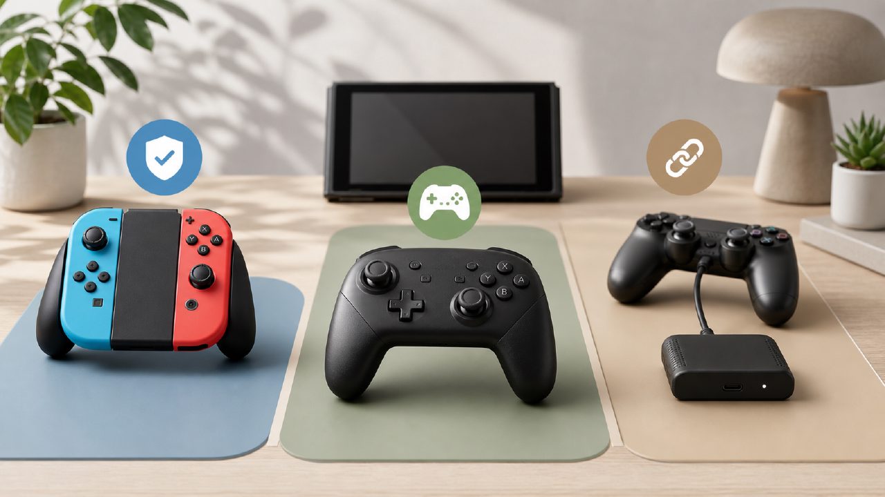 Switch手柄选购指南：官方、第三方还是转接器？一文看懂