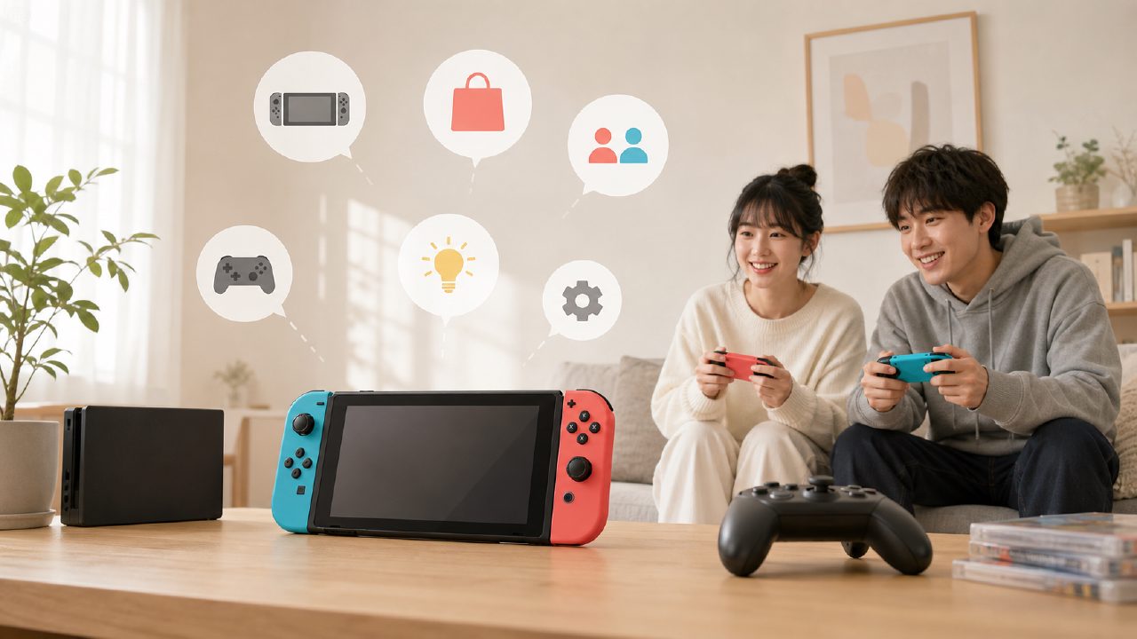 Switch新手必看：最常见问题一次解答，从选游戏到双人游玩