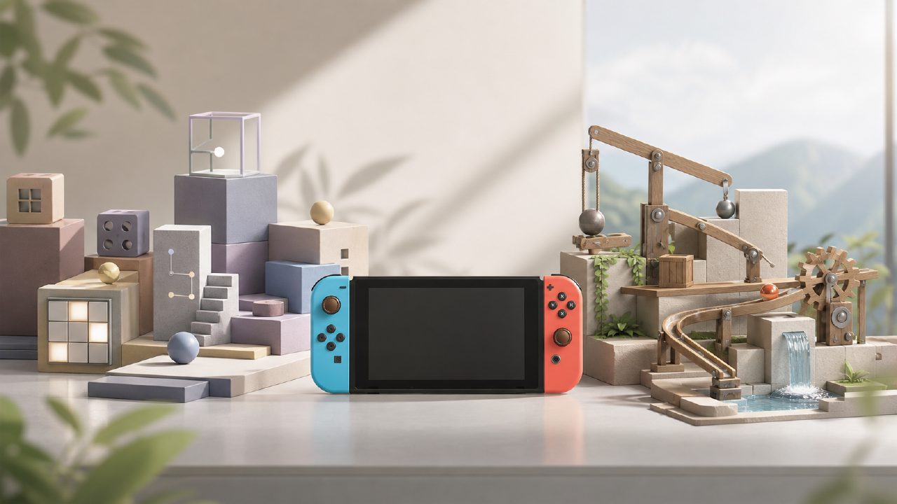 Switch上那么多Puzzle游戏，到底该买哪款？一篇帮你分清逻辑解谜和物理互动