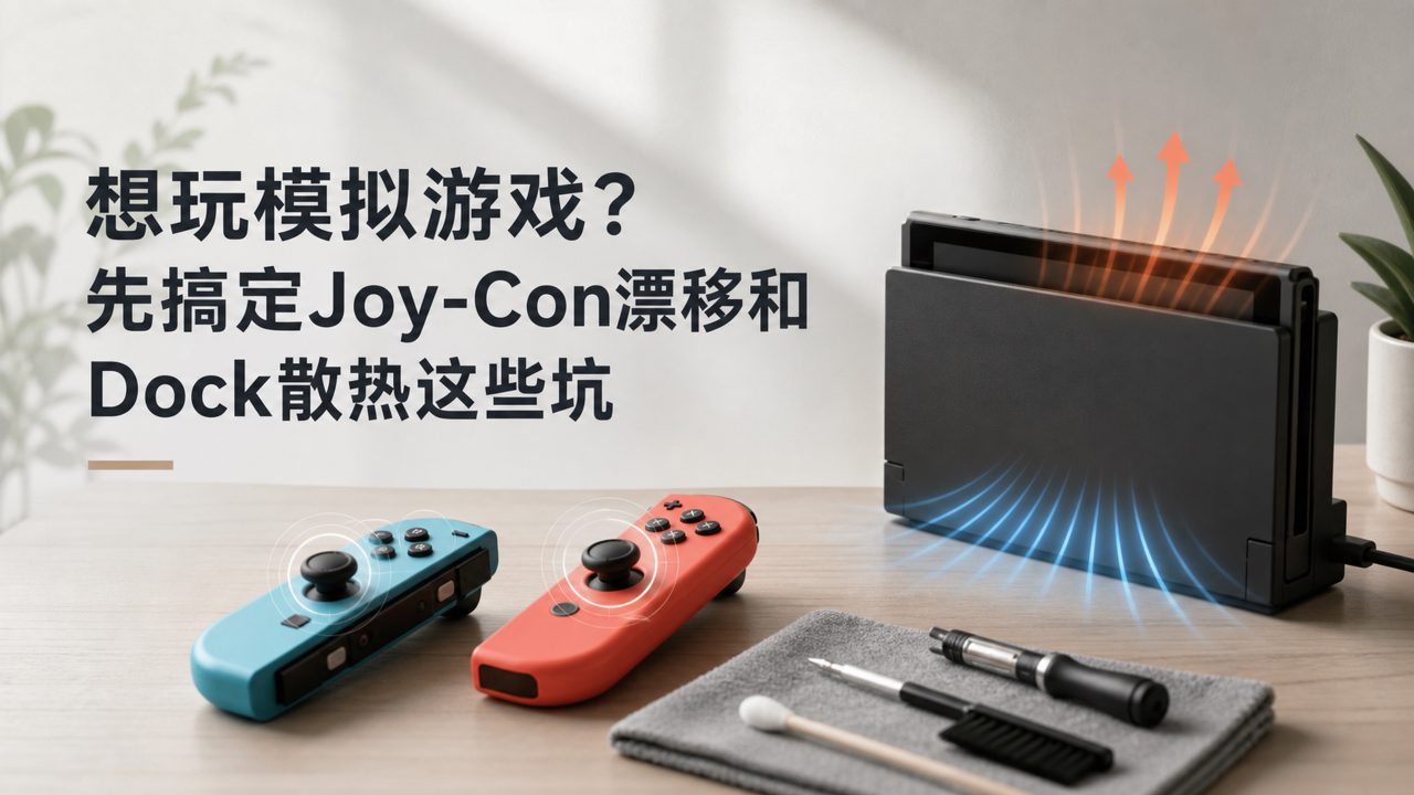 想玩模拟游戏？先搞定Joy-Con漂移和Dock散热这些坑