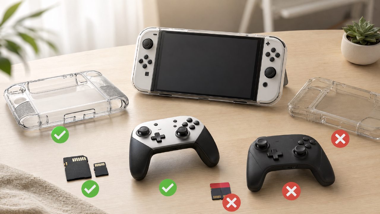Switch配件避坑指南：保护壳、存储卡、手柄选购陷阱