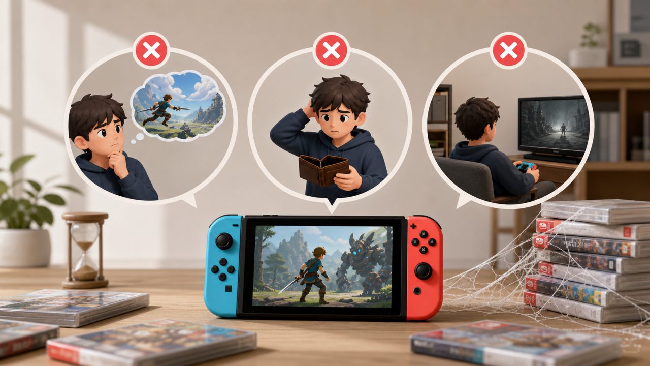 Switch动作游戏避坑必看：三大误区让你不再吃灰