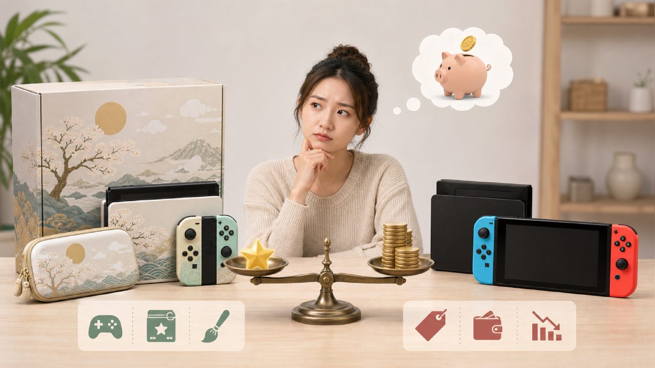 Switch限定版（Limited Edition）值不值得买？一篇帮你省钱的指南