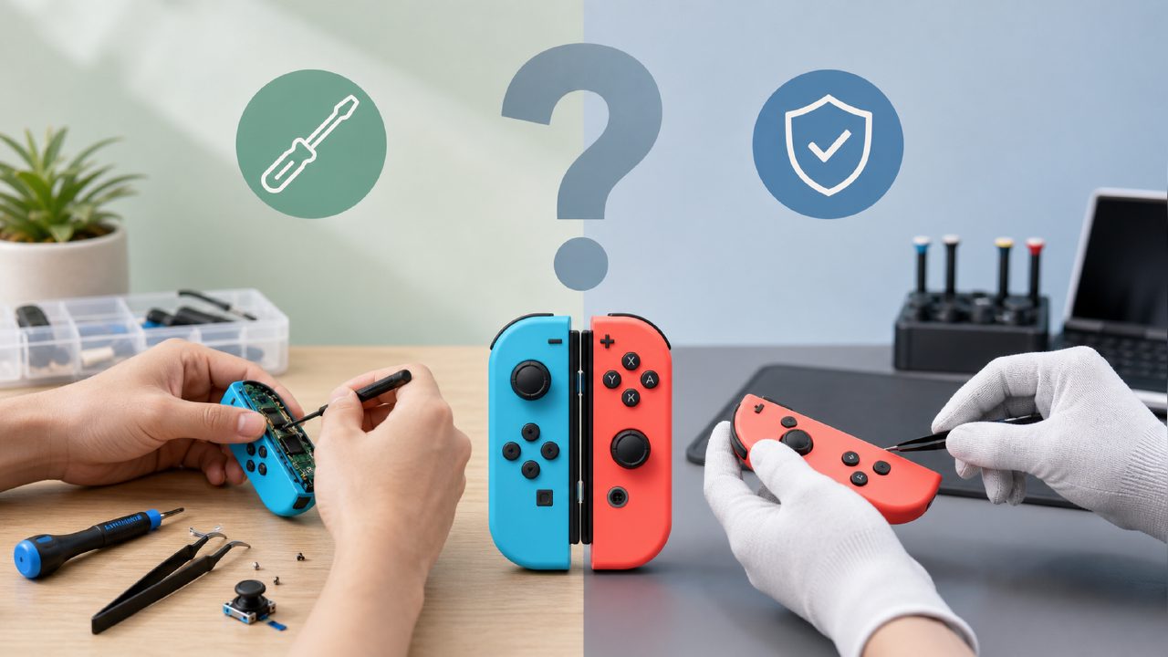 Switch Joy-Con漂移自己修还是找专业维修？终极指南来了