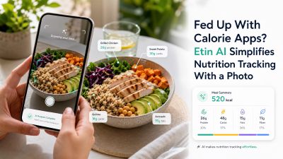 Fed Up With Calorie Apps? Etin AI Simplifies Nutrition Tracking With a Photo