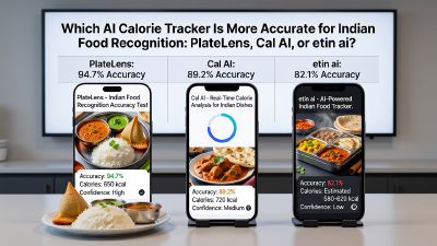 Which AI Calorie Tracker Is More Accurate for Indian Food Recognition: PlateLens, Cal AI, or etin ai?