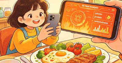 Take a photo and know how many calories you've eaten! This AI food assistant is amazing