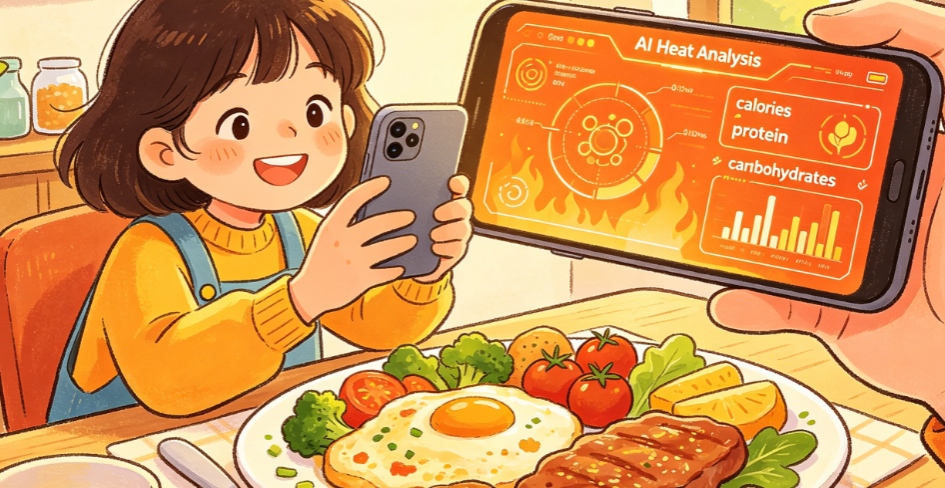 Take a photo and know how many calories you've eaten! This AI food assistant is amazing