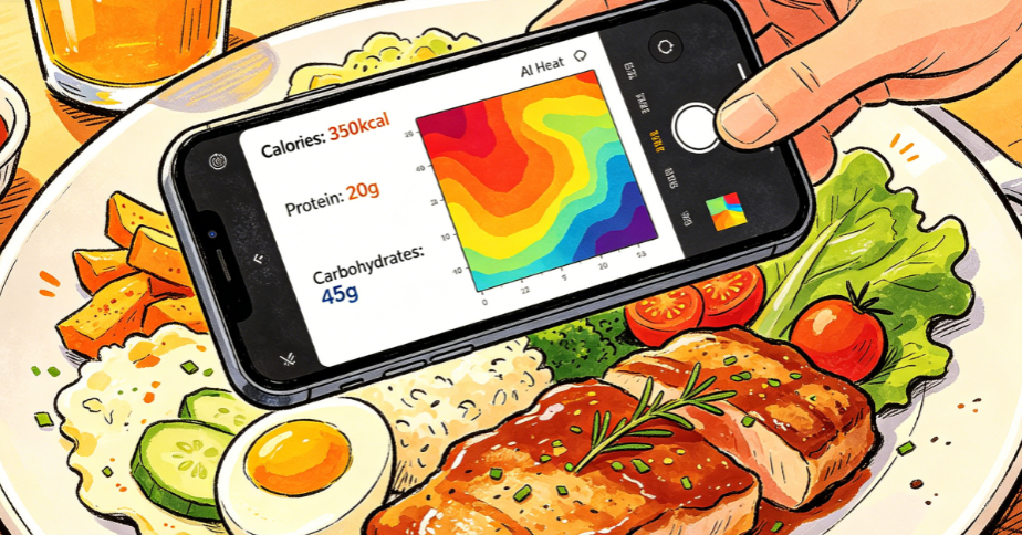 Say Goodbye to Manual Calorie Counting: This AI Tool Captures Diet Records with Just a Photo