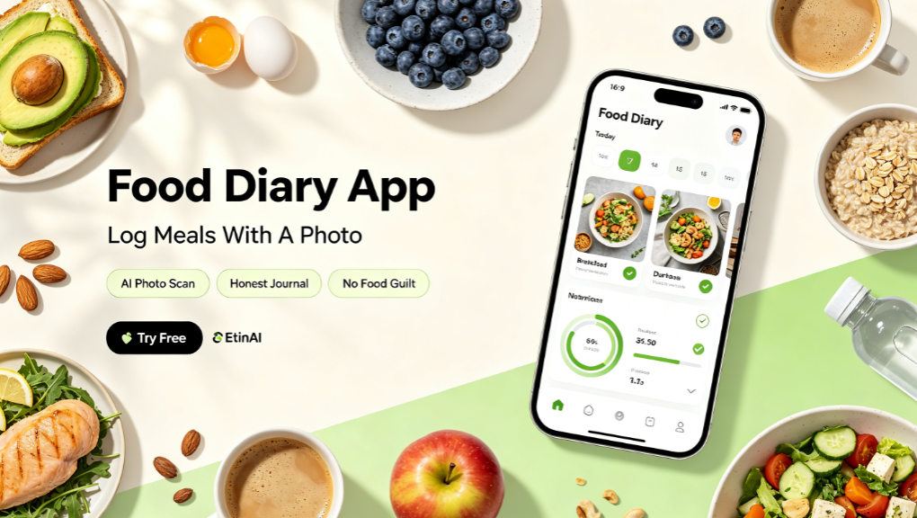 Food Diary App: Build Awareness Of Your Eating Habits The Easy Way