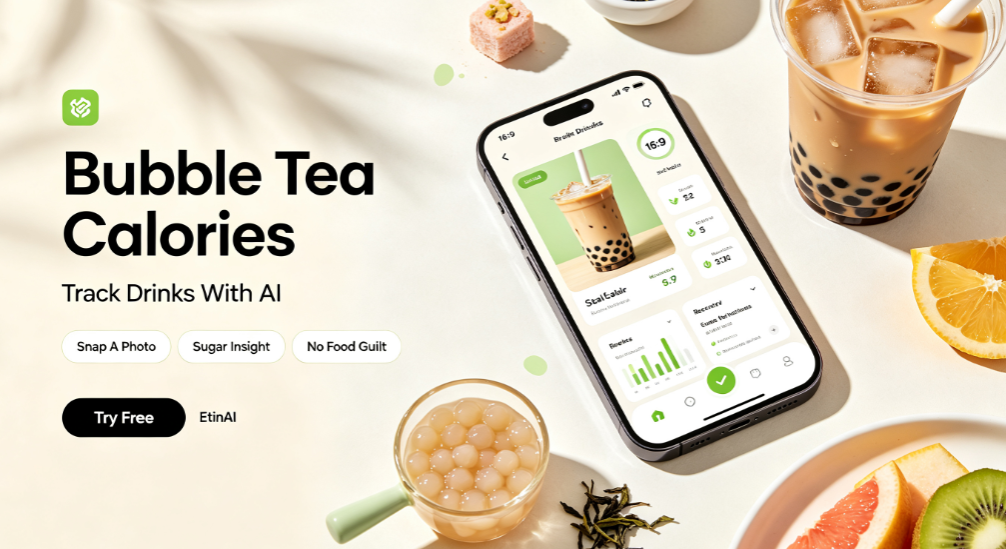 Bubble Tea Calories: Track Your Favorite Drinks Without Diet Guilt