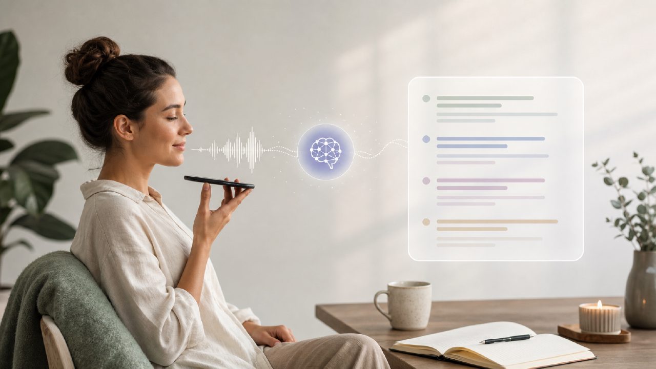 How Voice Notes and AI Summarization Revitalized My Daily Reflection Habit