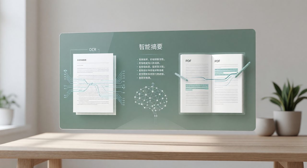AI PDF编辑器实测：OCR识别、智能摘要、文本编辑，一个工具全搞定