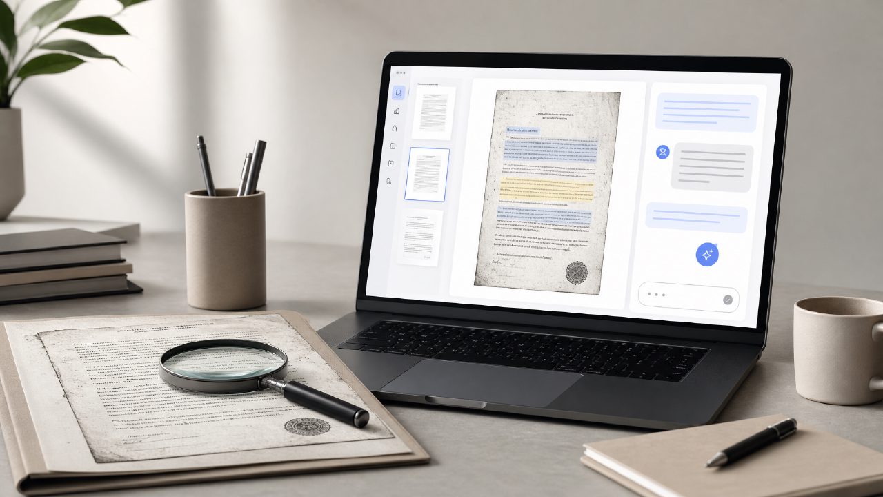 AI PDF Editor with OCR and Chat: Tested on a Scanned Contract